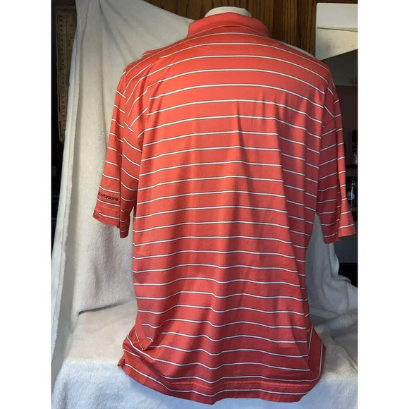Torrey Pines cutter and buck large polo shirt signature collection salmon - Picture 2 of 9